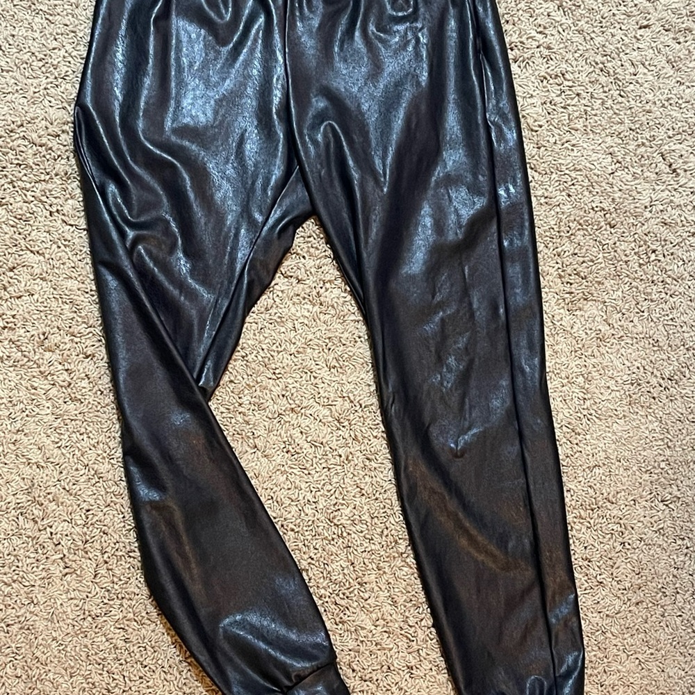 Commando women’s leather joggers